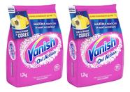 Kit C/2 Tira Manchas Vanish Em Pó Oxi Action 1,2kg