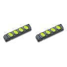 Kit C/2 - Tomada Barra Fiolux Quadrupla 20A 2 Polos+Ter...