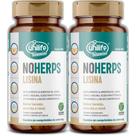 KIT C/2 Un. Suplemento Noherps Lisina 90 Comp + Vit C B3 B5 B6 - Unilife