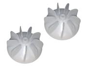 Kit c/ 2 - Ventoinha Hélice Secador Taiff Tany Parlux E Outro Modelos