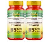 Kit C/2 Vitamina B5 Ácido Pantotênico 60 Caps Vegano Unilife