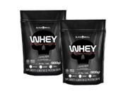 Kit c/2 whey protein refil black skull - 900g Kit c/2 whey protein refil black skull - 900g