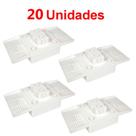 Kit C/ 20 Caixa P/ Embutir Na Laje Painel Plafon 12 Watts