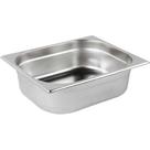 Kit C/ 20 Cubas Inox Gn 1/2x100 + 2 1/1x100 Inox Gn