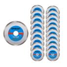 Kit C/ 20 Discos de Corte Diamantado 110mm X 20mm Serra Mármore