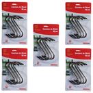 Kit C/ 20 Ganchos De Metal Tipo S Multiuso Guarda Roupa 10cm
