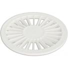 Kit c/ 20PC Grelha Plastica 150mm Branca - Plasticos Luconi