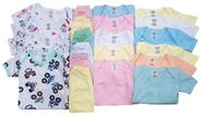 Kit C/26 Peças Roupa Bebê Body Bebê + Mijão Liso E Estampado
