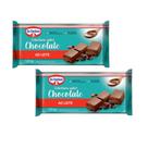 Kit c/ 2un Coberbetura Barra Chocolate ao Leite 1,01kg - Dr. Oetker Kit c/ 2un Coberbetura Barra Chocolate ao Leite 1,01kg - Dr. Oetker