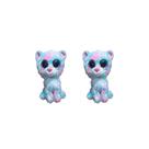 Kit C/2x Brinquedo de Pelúcia Gato Pintado - Ty Rara