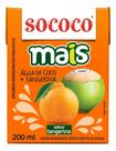 Kit c/ 3 Agua de Coco Tangerina Sococo Mais Caixa 200ml