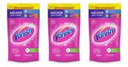 Kit C/3 Alvejante Líquido Multiuso Para Roupas Vanish 500ml.