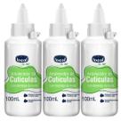 Kit C/3 Amolecedor De Cutícula Ideal Com Manteiga De Karité