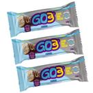 KIT C/3 Barras de Proteína Cookies 50gr 11Gr Proteína - Go3