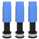 Kit c/ 3 bicos esguicho azul lav. hidromar bh 6284 - 4.6mm