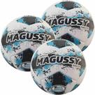 Kit C/ 3 Bolas Infantis Magussy Twister Fusio Tec Nº 4 Campo
