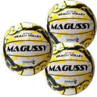 Kit C/ 3 Bolas Magussy Beach Volley X-Fusion Vôlei de Praia