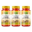 KIT C/3 Cálcio Quelato Ca Puro Vegan 60 Caps - Unilife