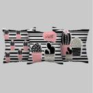 Kit C/ 3 Capas Almofada Decorativa Cacto Rosa Modern Print Kit C/ 3 Capas Almofada Decorativa Cacto Rosa Modern Print