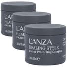 Kit c/ 3 Cera Modeladora Healing Style Clay Lanza 100g Kit c/ 3 Cera Modeladora Healing Style Clay Lanza 100g
