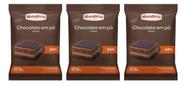 Kit C/3 Chocolate Em Pó Solúvel 32% Cacau 1,01kg Mavalério