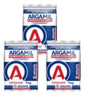 Kit c/3 cimento branco não-estrutural 1kg argamil