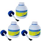 Kit c/ 3 Cola Adesivo Plástico PVC em Frasco c/ Pincel 75g Kit c/ 3 Cola Adesivo Plástico PVC em Frasco c/ Pincel 75g