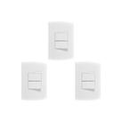 Kit C/3 - Conjunto Peesa Alfa 1505B 2 interruptores Paral...