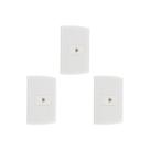 Kit C/3 - Conjunto Peesa Alfa 1516 Tomada(s) Tel Rj11(Jac...