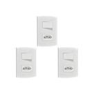 Kit C/3 - Conjunto Peesa Alfa 1543B 1 Interruptor Par.Tomada ..