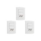Kit C/3 - Conjunto Peesa Alfa 1548C 1S.1P.Tom 10A Branco
