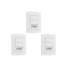 Kit C/3 - Conjunto Peesa Alfa 1548C 1S.1P.Tom 10A Branco Kit C/3 - Conjunto Peesa Alfa 1548C 1S.1P.Tom 10A Branco