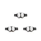 Kit C/3 - Conjunto Perlex''Branca''Sem Placa(2Tomadas 10A... Kit C/3 - Conjunto Perlex''Branca''Sem Placa(2Tomadas 10A...