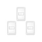 Kit C/3 - Conjunto Pial Pop Modulo Com Placa 4X2 - 1 Inte...