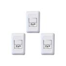 Kit C/3 - Conjunto Pial Pop Modulo Com Placa 4X2 - 1 Para...