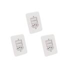 Kit C/3 - Conjunto Radial Pollar 1901119 2Ss 1Tomada 10A