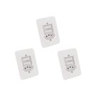 Kit C/3 - Conjunto Radial Pollar 1901119 2Ss 1Tomada 10A