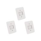 Kit C/3 - Conjunto Radial Pollar 1901178 1 Interruptor Bi...