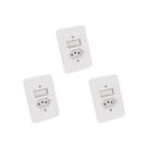 Kit C/3 - Conjunto Radial Pollar 1901218 1S 1Tomada 20A Kit C/3 - Conjunto Radial Pollar 1901218 1S 1Tomada 20A