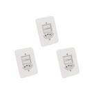Kit C/3 - Conjunto Radial Pollar 1901219 2Ss 1Tomada 20A