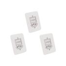 Kit C/3 - Conjunto Radial Pollar 1901219 2Ss 1Tomada 20A