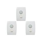 Kit C/3 - Conjunto Soprano Ilus 4X2 Branco Com Placa(Sens...
