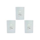 Kit C/3 - Controle Para Ventilador Qualitronix Embutir Ve...