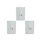 Kit C/3 - Controle Para Ventilador Qualitronix Embutir Ve...
