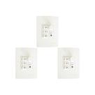 Kit C/3 - Controle Ventilador Qualitronix Luz+Reversor 3L...