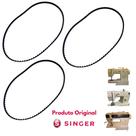 Kit c/3 Correias para Máquina de Costura Singer 446237-000 Original Resistente