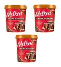 Kit C/3 Creme Ganache Ao Leite Melken Harald 1kg