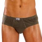 Kit c/ 3 Cueca Slip Algodão Conforto Lisa Doka