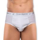 Kit c/ 3 Cueca Slip de Algodão Elástico Reforçado Dom Marco