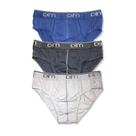 Kit c/ 3 Cueca Slip Plus Size de Microfibra Dom Marco